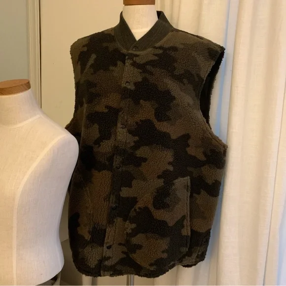 RRL Ralph Lauren Camo Vest Camouflage - Picture 8 of 8